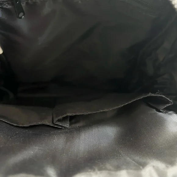 Gray Modern Minimalist Backpack with Water-Resistant Finish - Picture 6 of 7